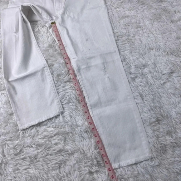 New With Defects J Crew Slim Boy Jeans White 29 - Picture 7 of 11